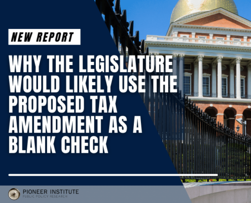 Why the Legislature would likely use the proposed tax amendment as a blank check