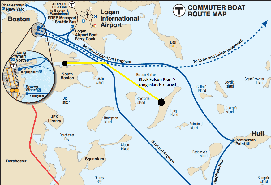 Long Island Ferry Map Updated Pioneer Institute