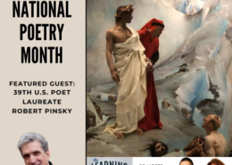 39th U.S. Poet Laureate Robert Pinsky for National Poetry Month