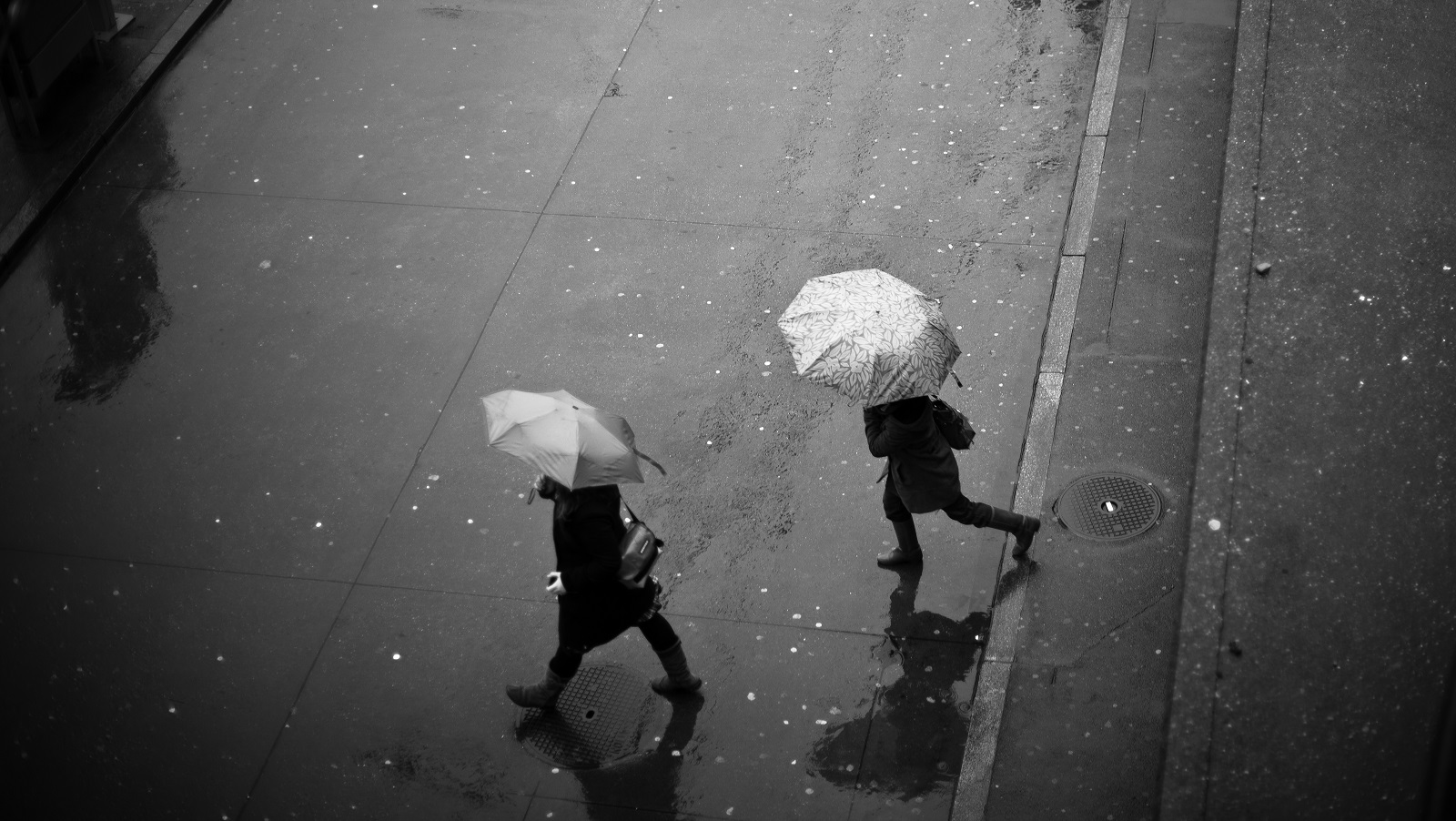 They like rain. People take Umbrellas in Rainy Days.